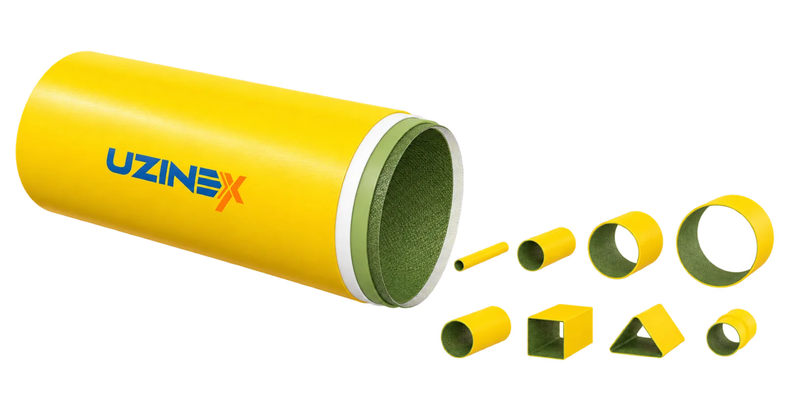 Glass fibre UV liner for pipe relining, UZX-ZY-86