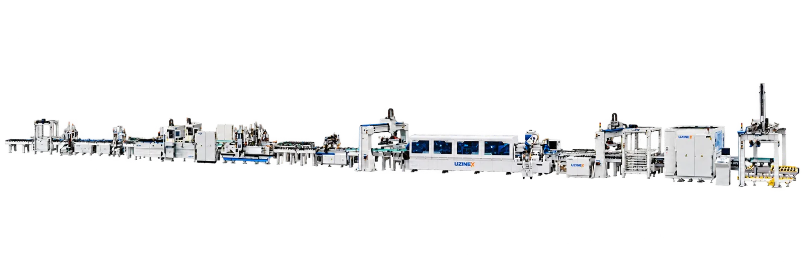 Flexible door leaf processing line UZX-LDU-11