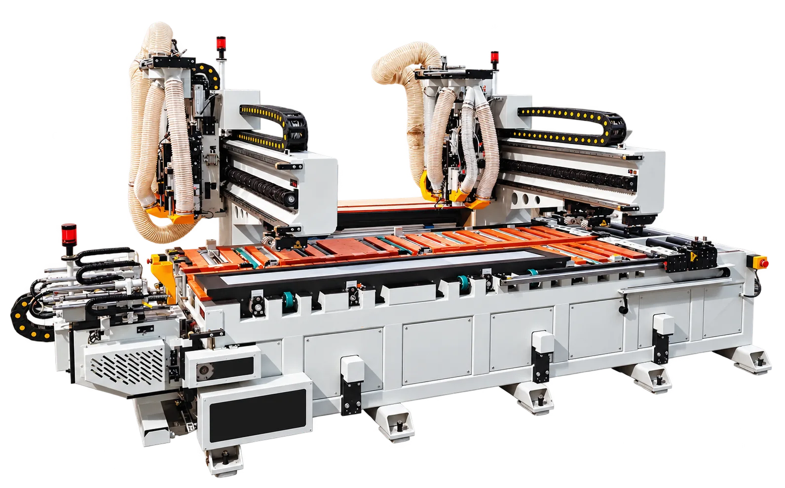 Two-station CNC cabinet door machine, UZX-MXK-0630D