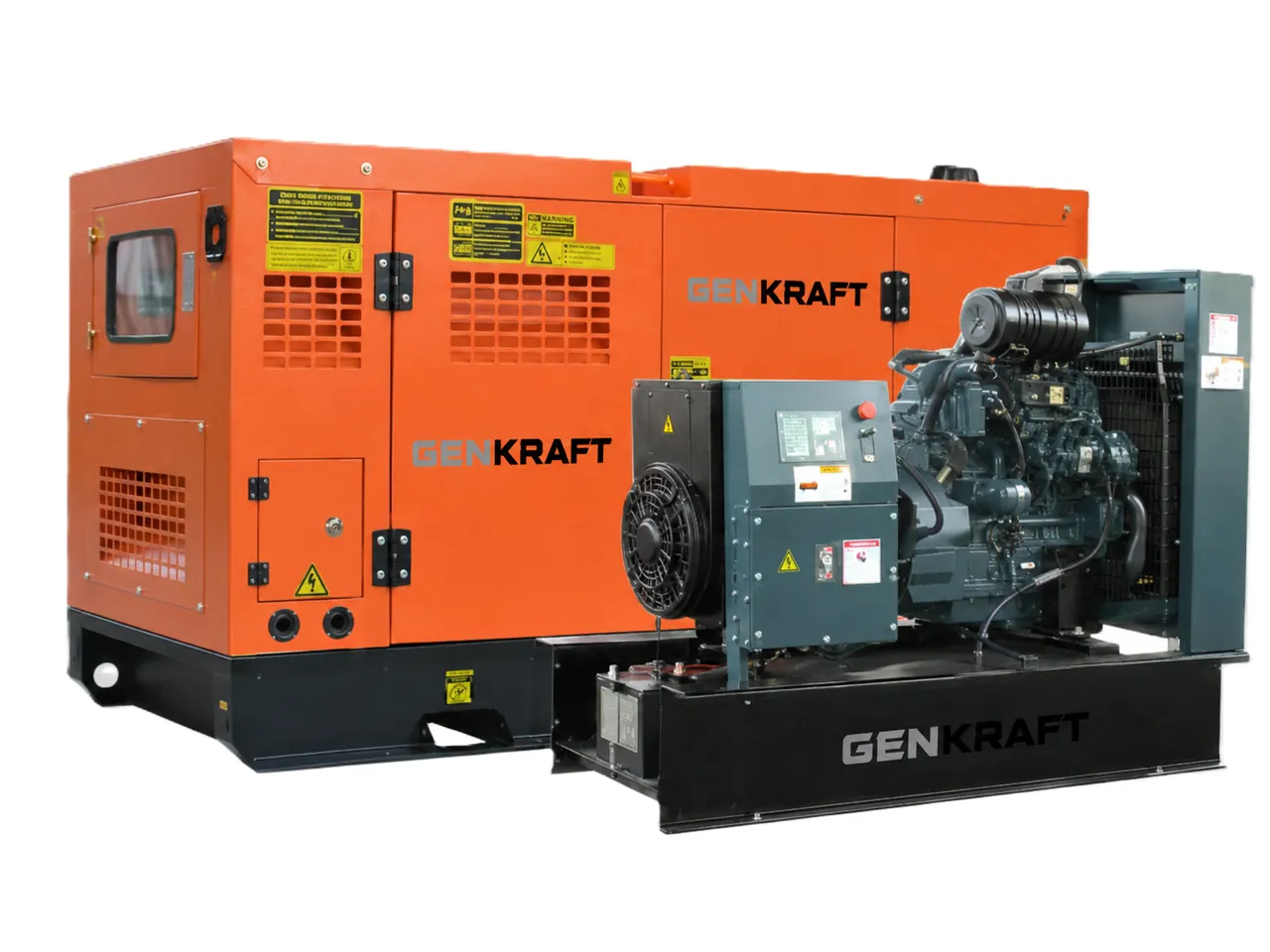 Diesel generator set KUBOTA GENKRAFT GK-K Three-phase 6–35 kVA