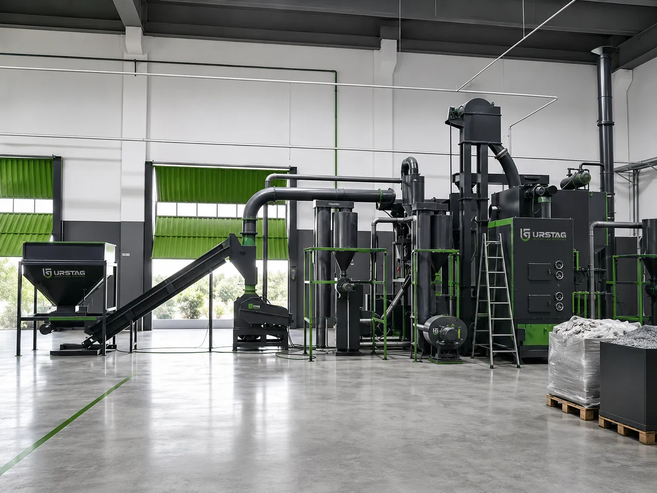 PCB Recycling Plant URSTAG