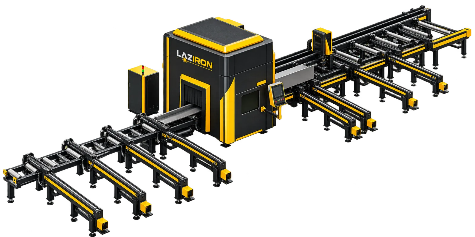 H-beam and profile laser cutting line LAZIRON XHJG