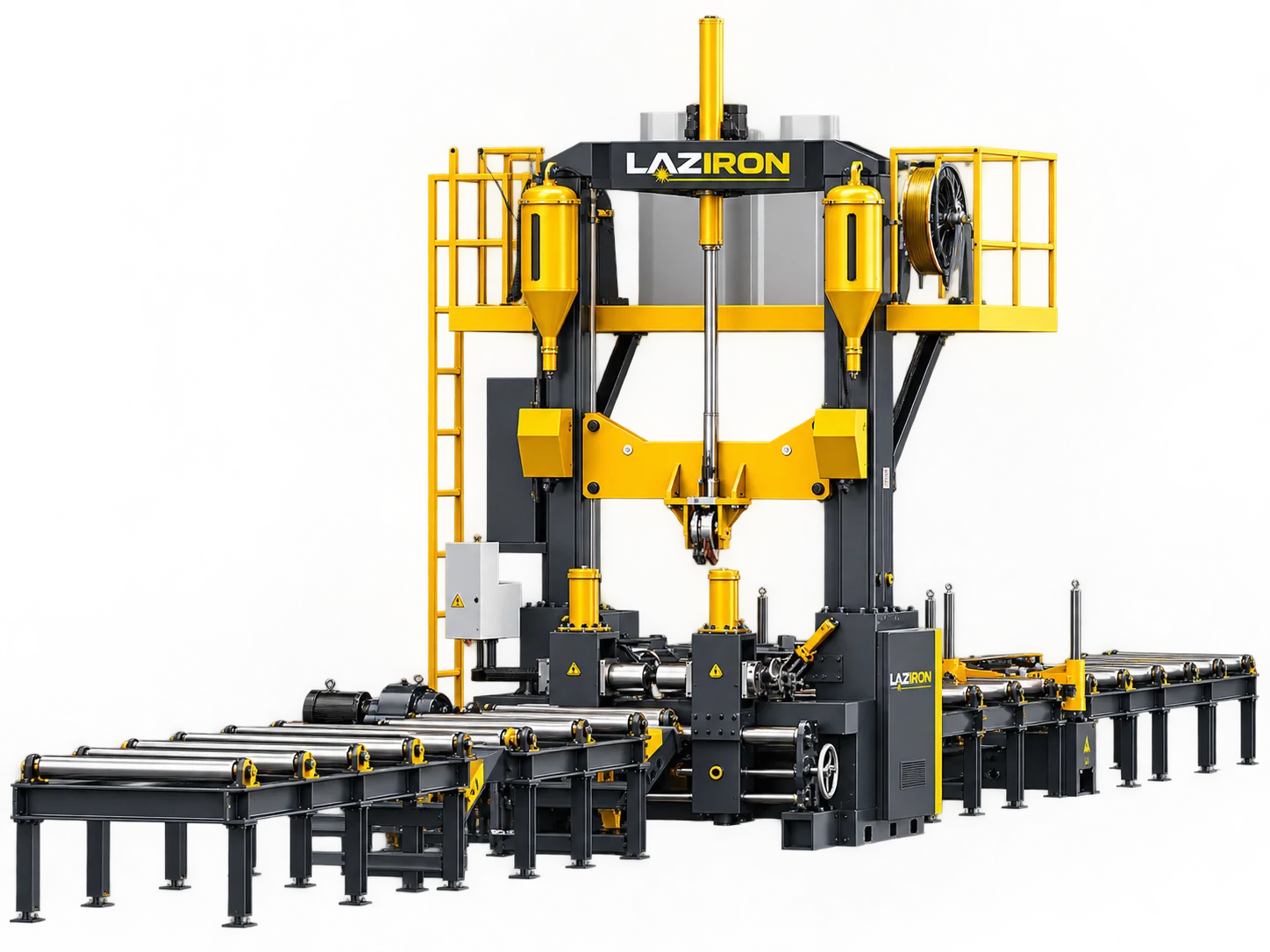 3-in-1 H-beam machine, assembly, welding, straightening LAZIRON PHJ
