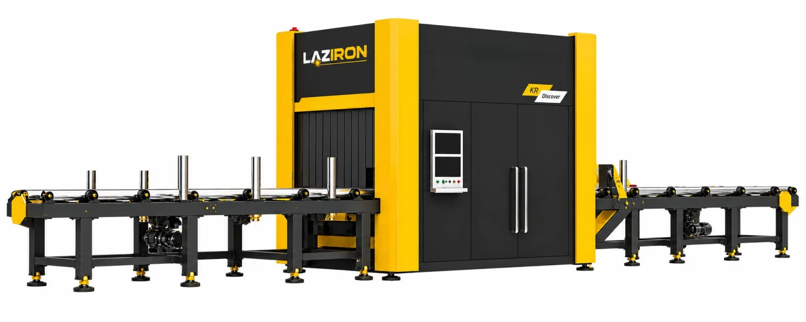 Laser tube cutting machine for large tubes and profiles LAZIRON QGJ800