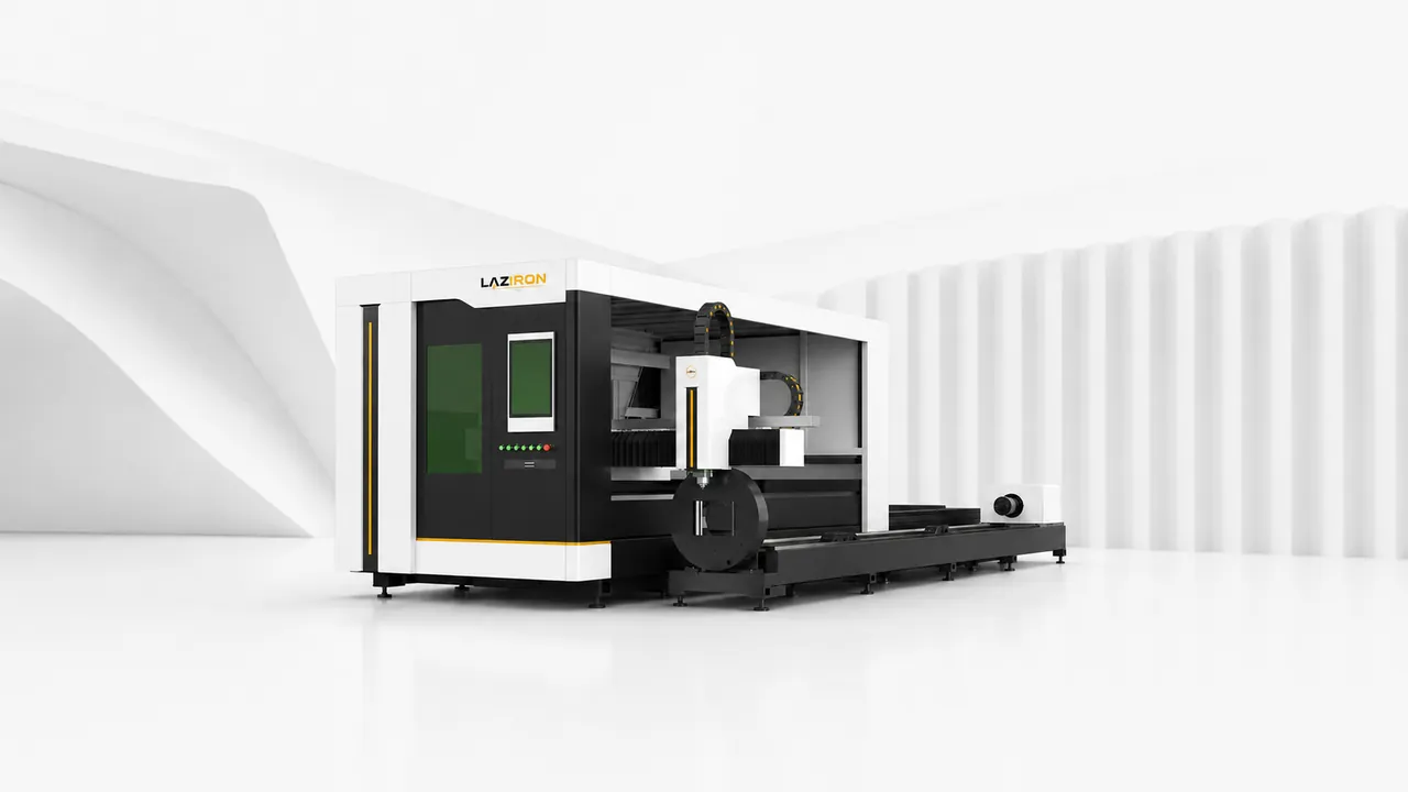 Enclosed sheet and tube laser cutting machine LAZIRON ETP