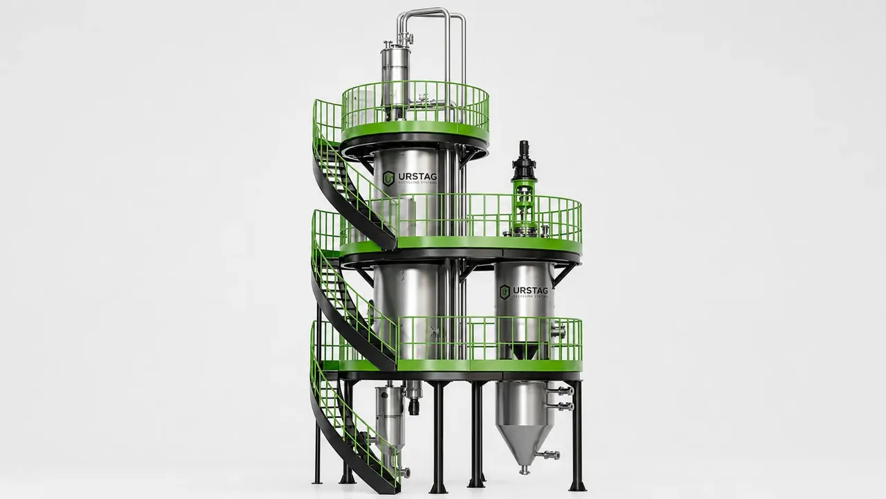 SSP Solid-State Polymerization Reactor URSTAG