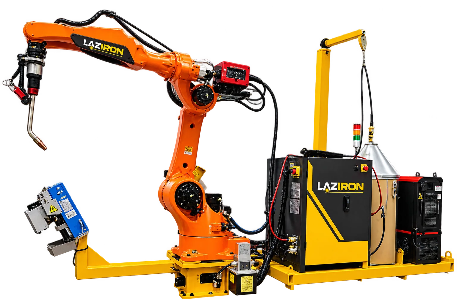 Beam Welding Robot with BIM Model Programming LAZIRON ZZHJ