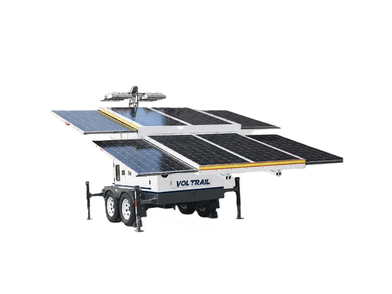 Turn de lumină solar cu proiectoare LED VOLTRAIL LT9
