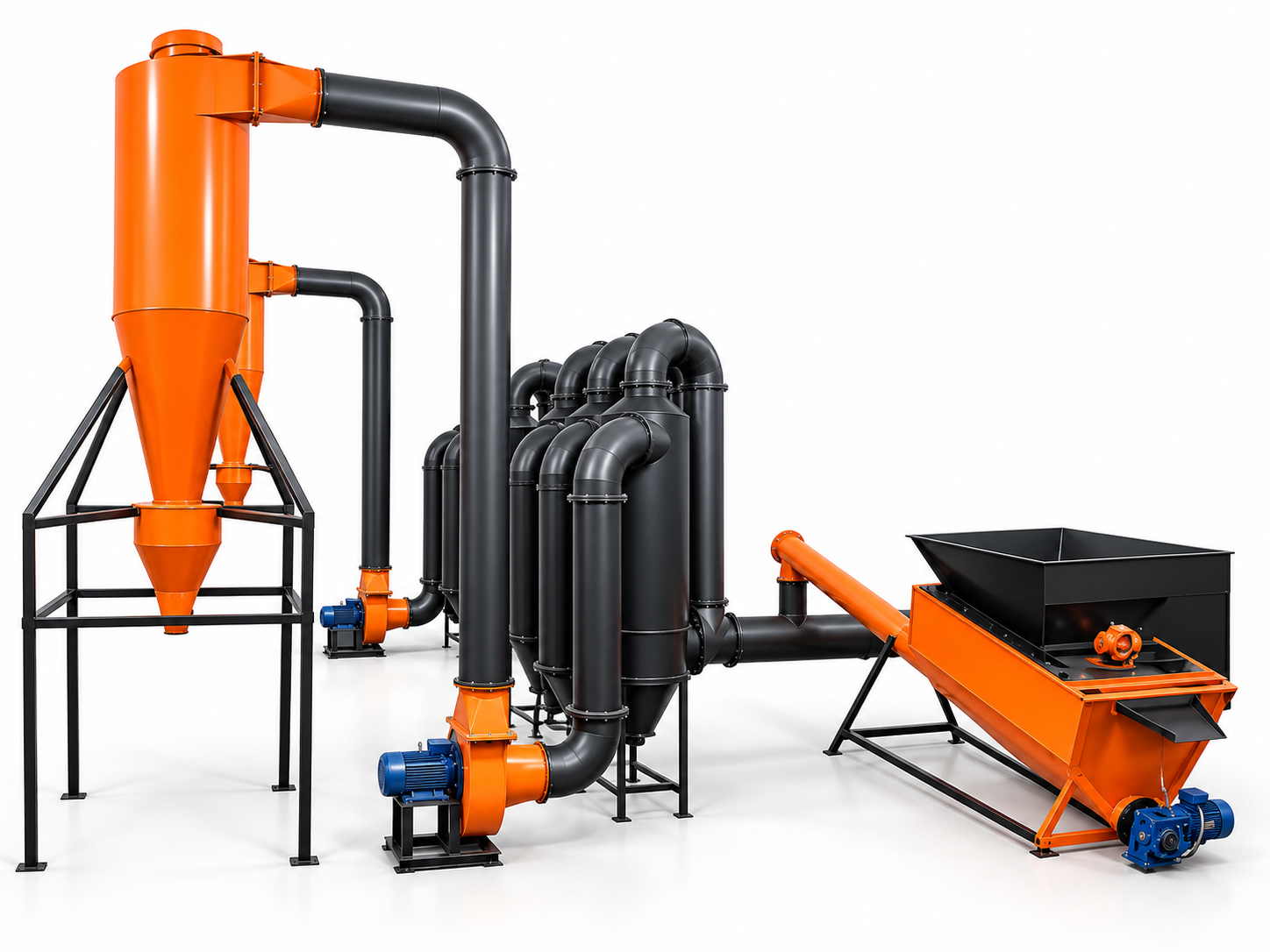 Uscător rumeguș 1000 kg/oră SK 1000