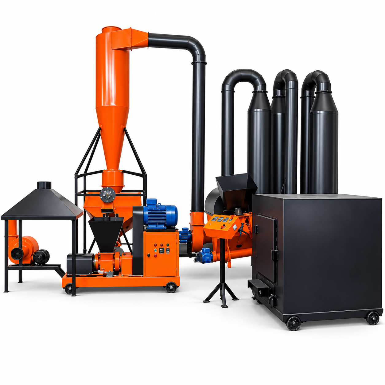 Linie brichetare Pini Kay LPB 250