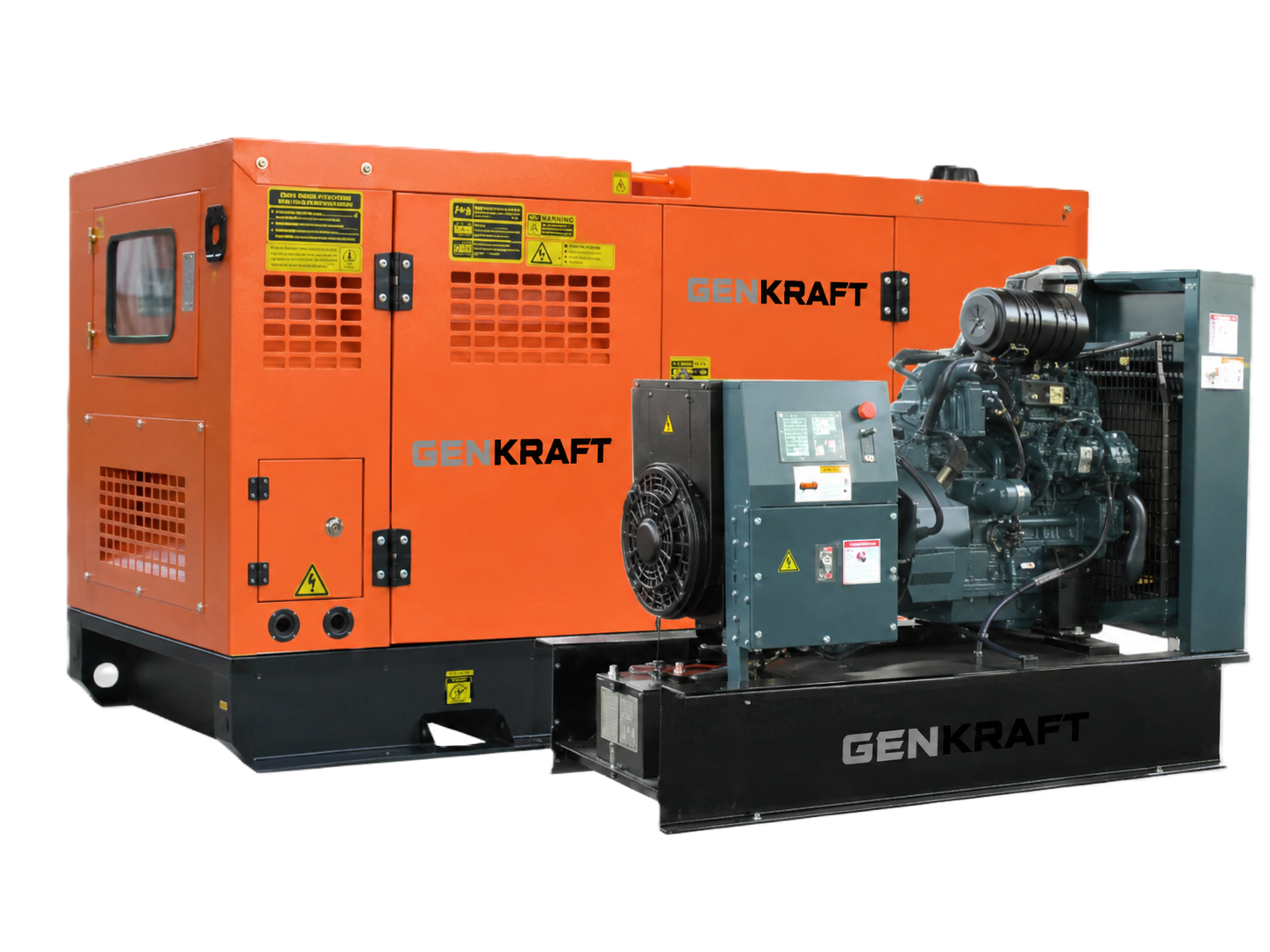 Grup electrogen diesel KUBOTA GENKRAFT GK-K Trifazat 6–35 kVA