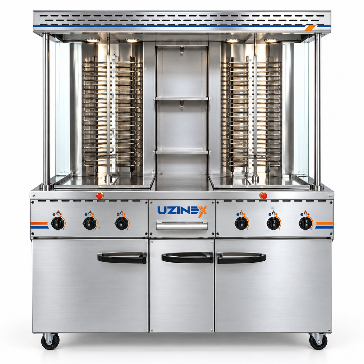 Aparat shaorma electric cu dulap EB-T800