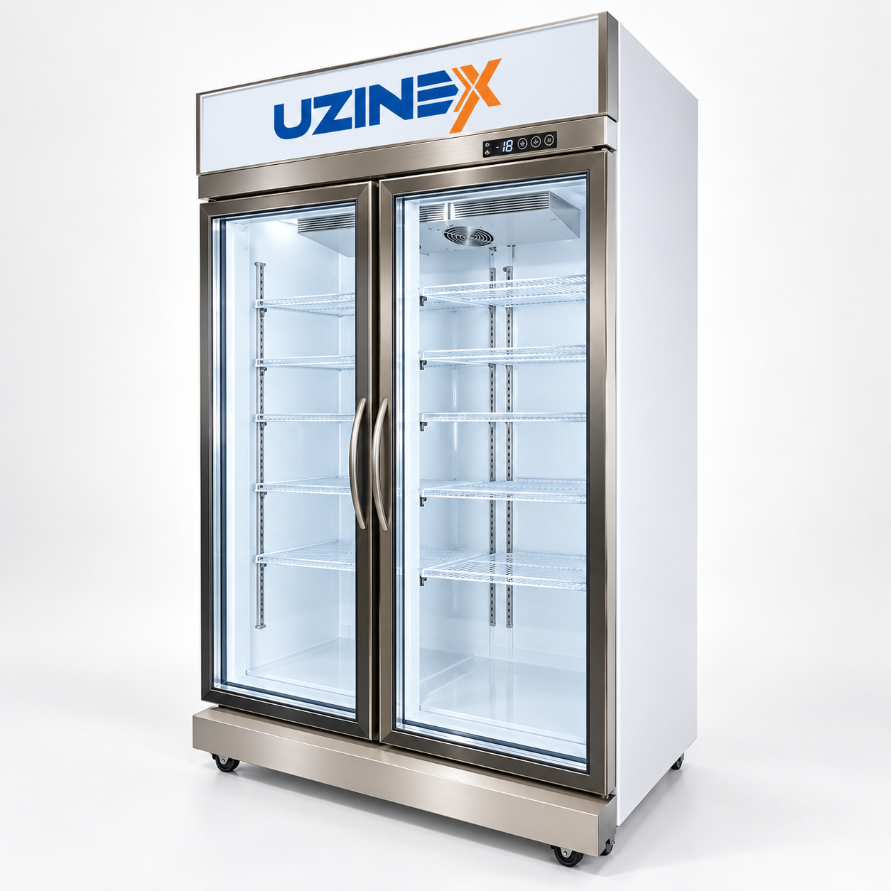 Vitrină frigorifică băuturi cu 2 uși LG-1260M2WE
