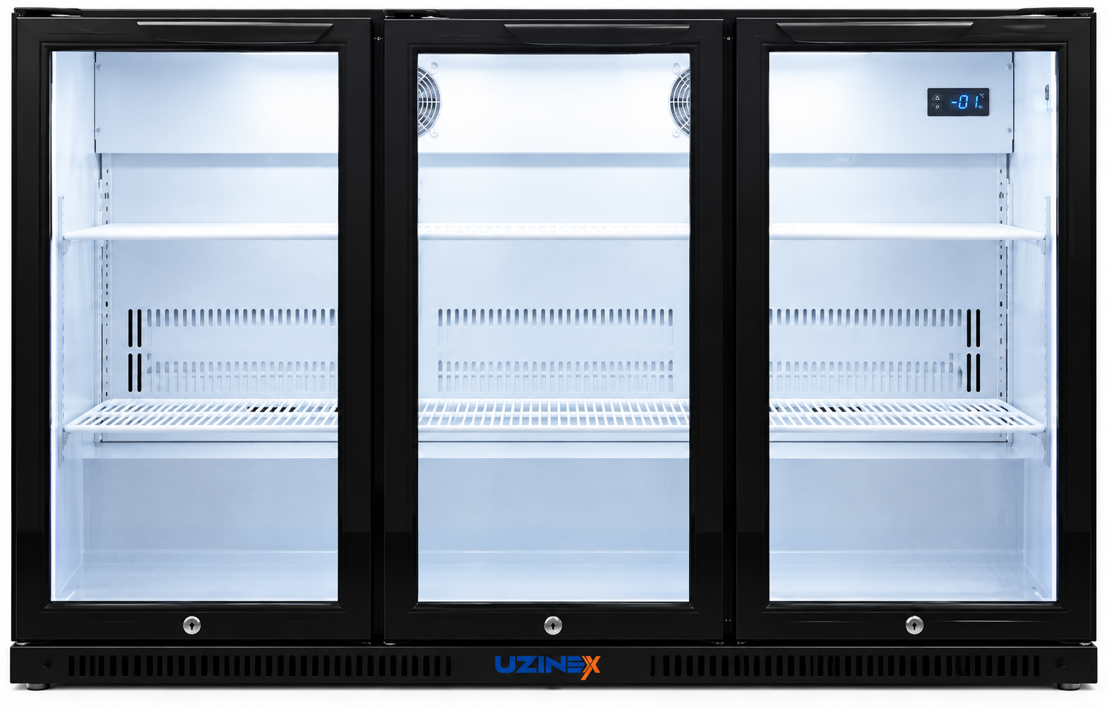 Frigider bar cu uși de sticlă backbar BBT-320H