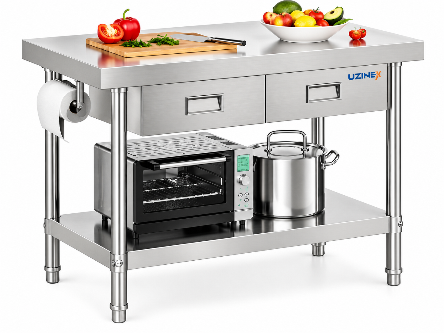Masă inox cu sertare WTK127T