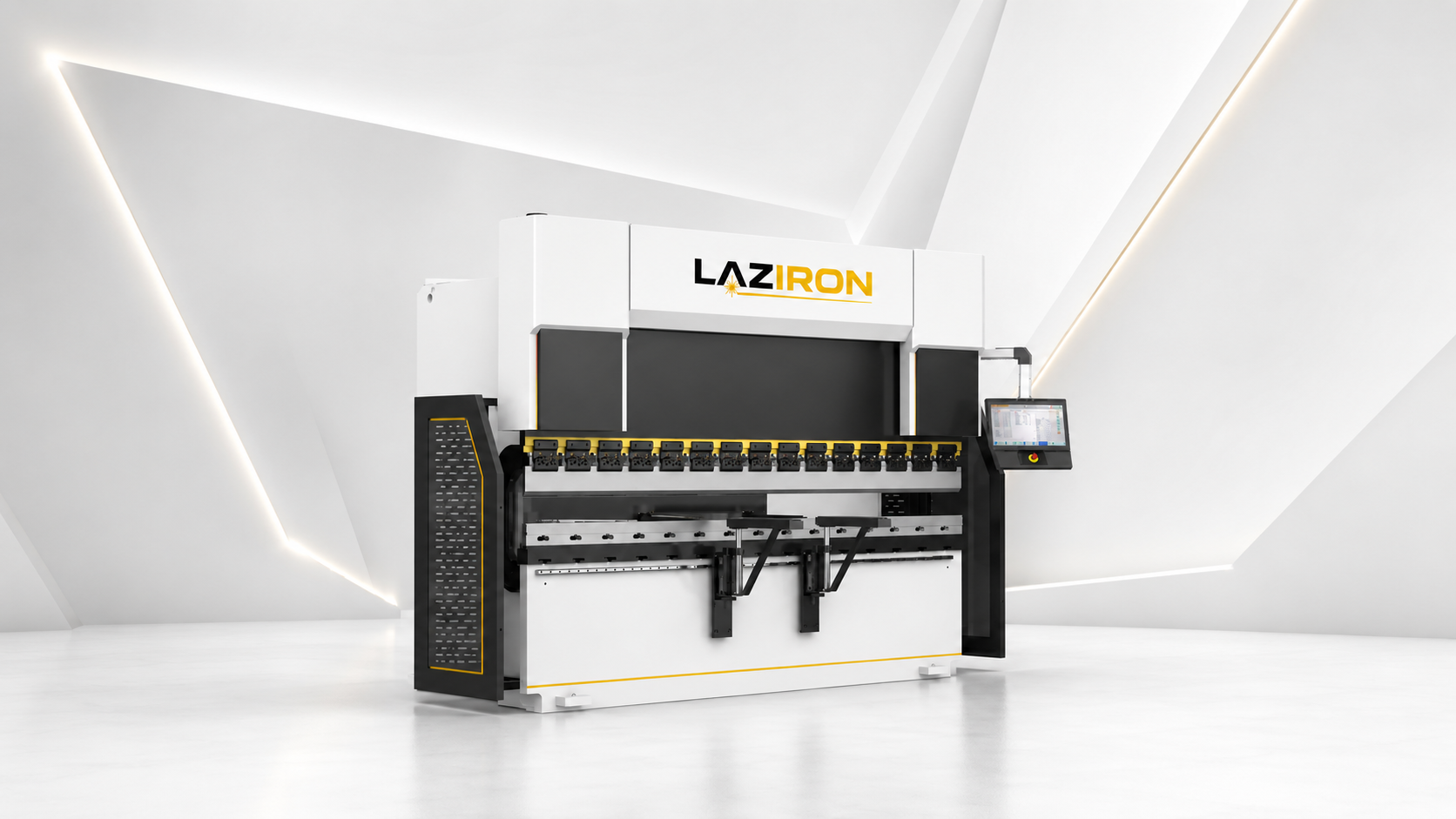 Presă îndoit tablă electro-hidraulică LAZIRON HPB