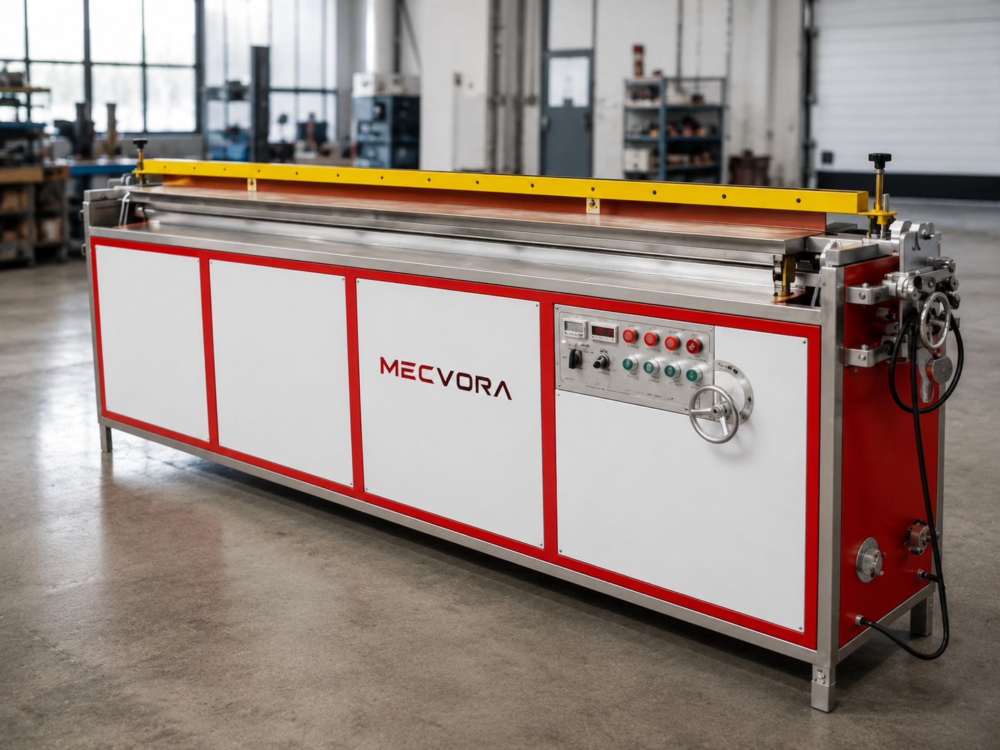 Mașină Îndoit Acrilic 2400 mm MECVORA