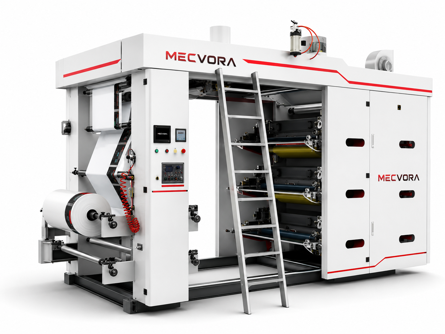 Imprimantă Flexografică de Precizie ±0,1 mm MECVORA