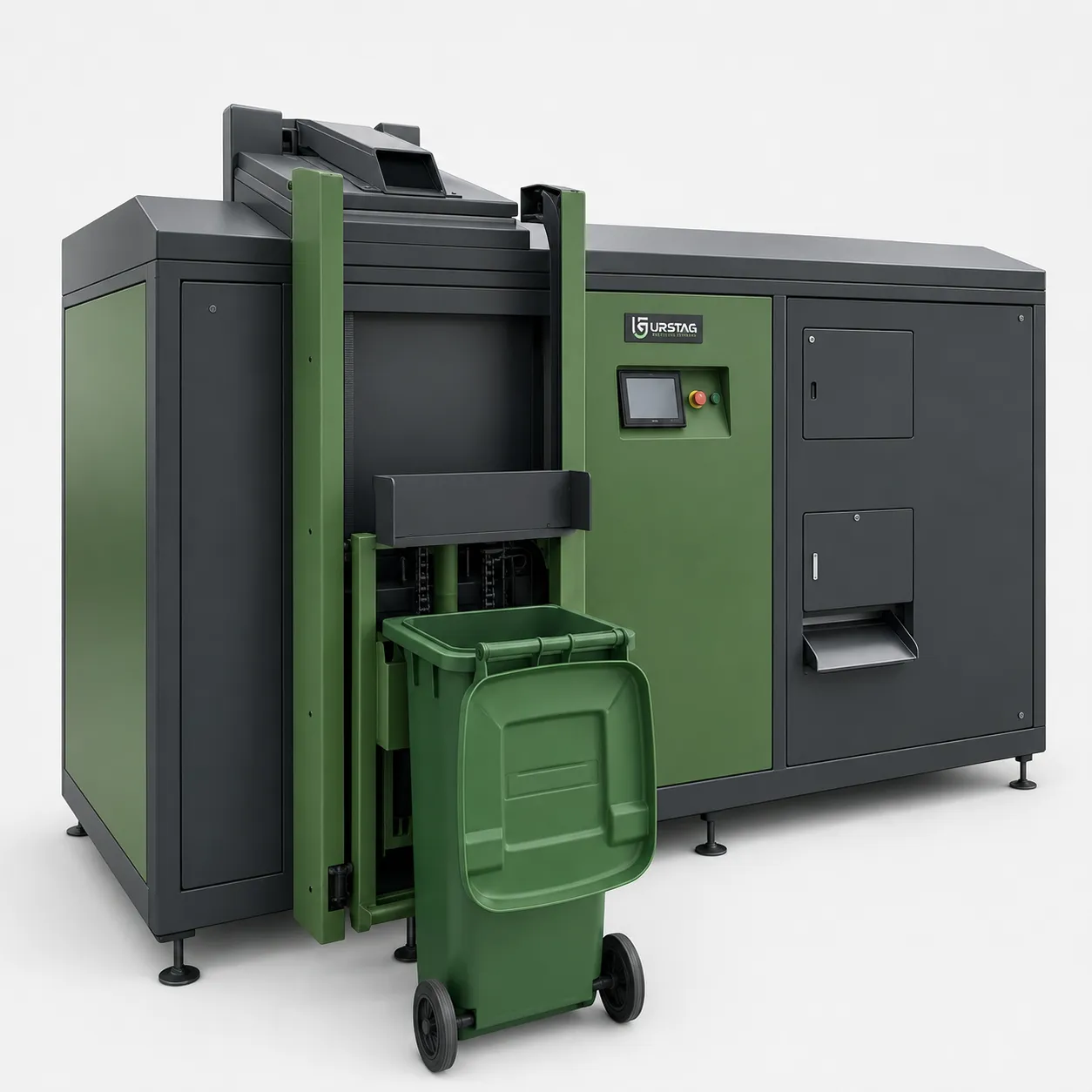 Compostator Deșeuri Organice Restaurant 1000 kg URSTAG