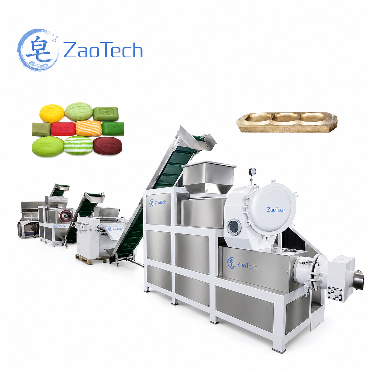 Mașină de fabricare a săpunului de baie ZAOTECH